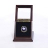 MLB 1984 Detroit Tigers World Series Championship Replica Fan Ring with Wooden Display Case